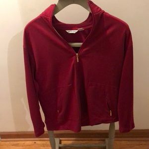 BLast women’s jacket zip up front pockets Large maroon